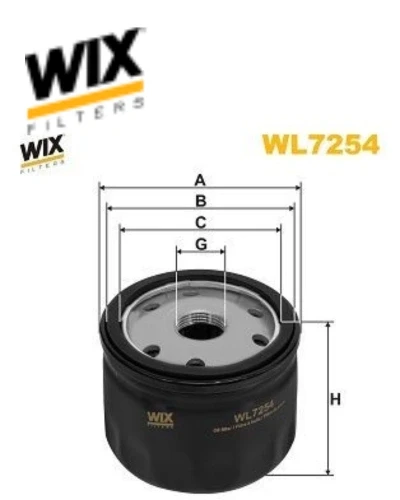 فلتر زيت -  رينو لوجان2 - ويكس