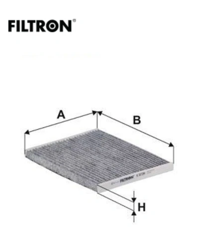 فلتر تكييف كاربون - اوبل كورسا E - فيلترون