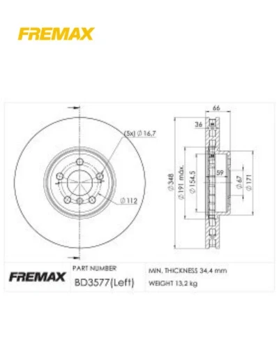 طنبوره امامى شمال G30 530 - فيري ماكس