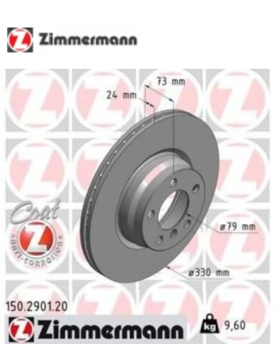 طقم طنابير امامى F30 328 - زيمرمان