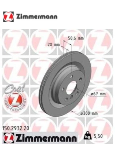طقم طنابير خلفى X1 F48 220-225 - زيمرمان